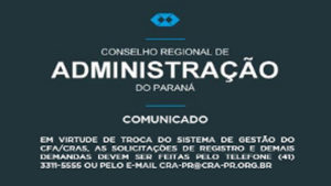 Read more about the article Comunicado: Saiba como solicitar o seu Registro por meio do site do CRA-PR