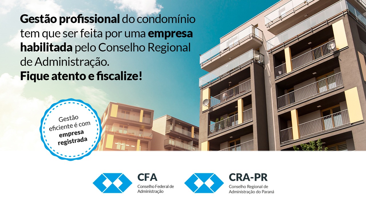 Read more about the article Empresa de administração de condomínio deve ser registrada no Conselho Regional de Administração