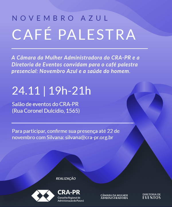 You are currently viewing Café palestra – Novembro azul