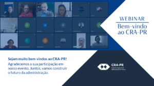 Read more about the article Boas-vindas: CRA-PR recebe novos registrados em evento online