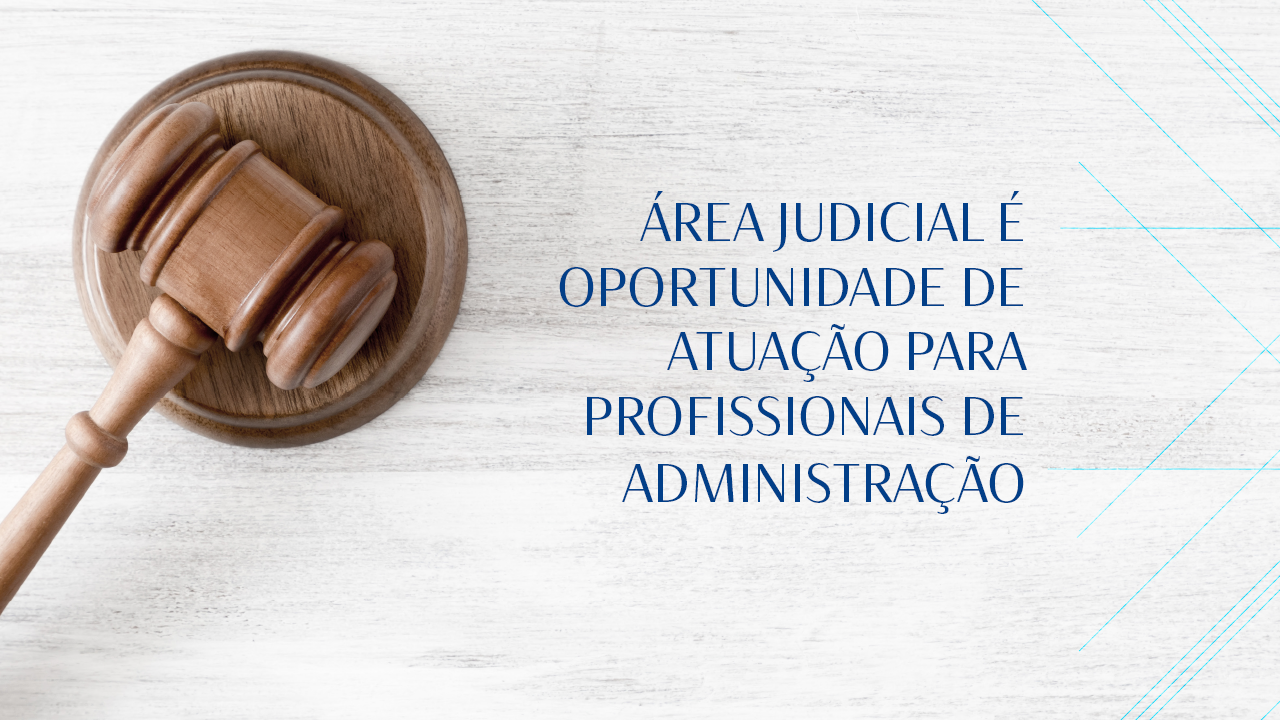 Read more about the article Área judicial é oportunidade de atuação para profissionais de Administração