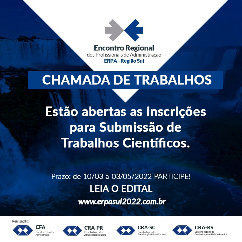 Read more about the article ERPA SUL – CHAMADA DE TRABALHOS