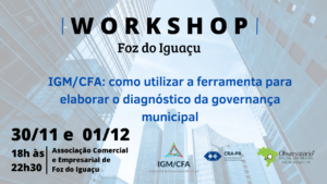Read more about the article Workshop IGM/CFA – Foz do Iguaçu