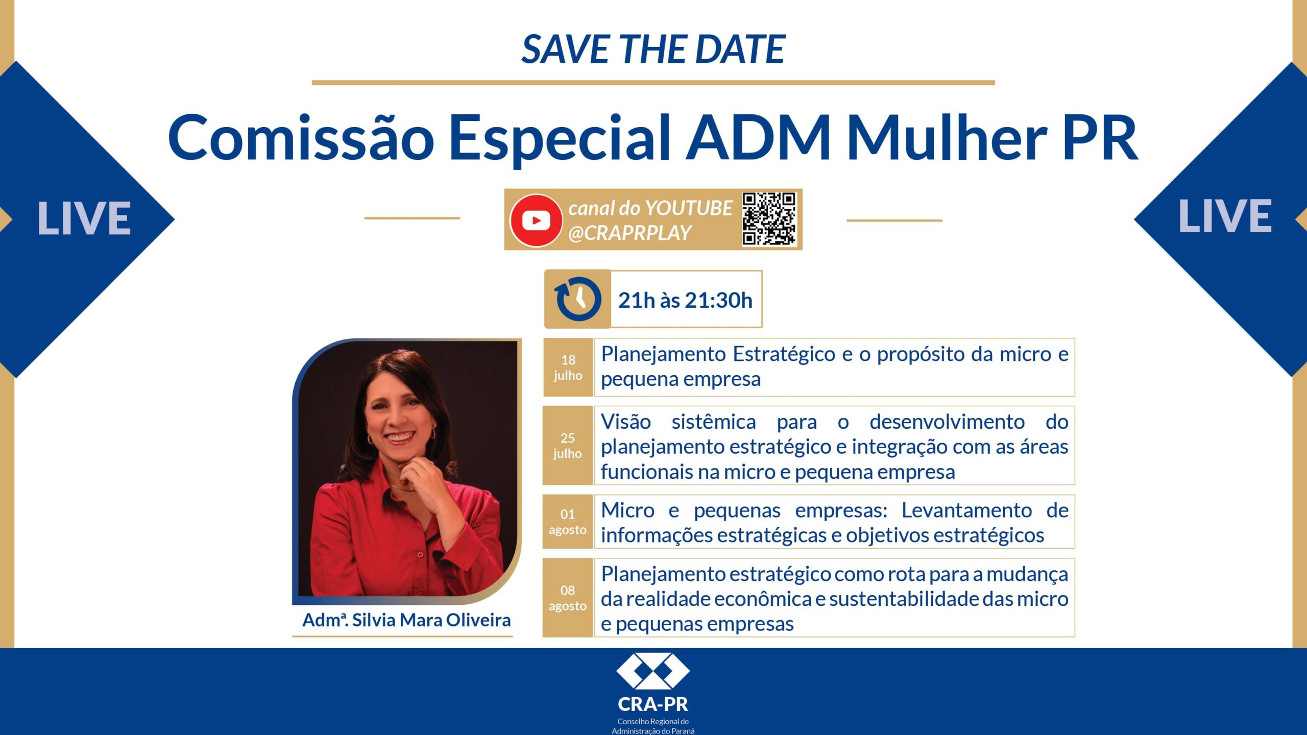 Read more about the article LIVE – Comissão Especial ADM Mulher PR